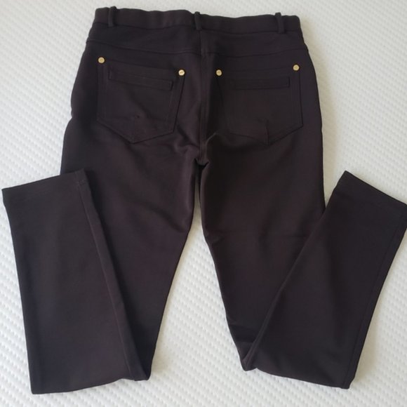 NEW Pink Tartan Trouser Pants Size 4 - Picture 4 of 10